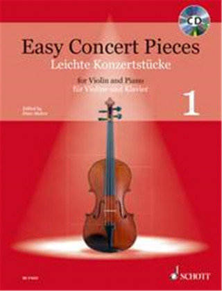 PETER MOHRS : EASY CONCERT PIECES - VIOLIN AND PIANO - RECUEIL + CD