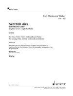 SCOTTISH AIRS WEV U. 16 FLUTE TRAVERSIERE