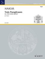 TROIS PARAPHRASES ORGUE