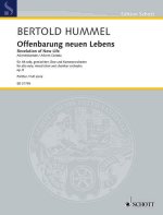 REVELATION OF NEW LIFE OP. 8 MUSIQUE D'ENSEMBLE