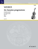 SIX SONATES PROGRESSIVES WEV P.6 HEFT 2 VIOLON
