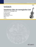 VARIATIONS ON A NORWEGIAN TUNE OP. 22 WEV P.4 VIOLON