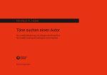 TONE SUCHEN EINEN AUTOR
