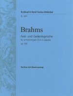 FEST-UND GEDENKSPRUCHE OP. 109
