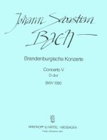 BRANDENBURG. KONZ. 5 D BWV1050 ORCHESTRE