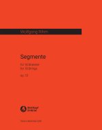 SEGMENTE OP. 12 MUSIQUE D'ENSEMBLE
