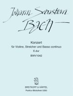 VIOLINKONZERT E-DUR BWV 1042