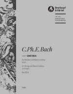 SYMPHONIE NR. 4 A-DUR WQ 182/4 ORCHESTRE