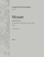 DIVERTIMENTO D-DUR KV 334(320) ORCHESTRE