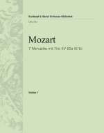 SIEBEN MENUETTE MIT TRIO KV65A MUSIQUE D'ENSEMBLE