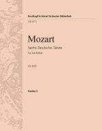 SECHS DEUTSCHE TANZE KV 600 ORCHESTRE