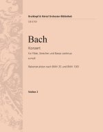 FLOTENKONZERT E-MOLL BWV 1059R