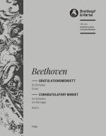 ALLEGRETTO ES-DUR WOO 3 ORCHESTRE