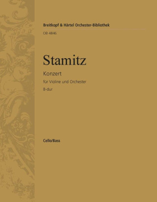 VIOLINKONZERT B-DUR