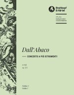 CONCERTO E-MOLL OP. 5/3 ORCHESTRE