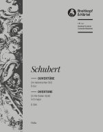 OUVERTURE D-DUR D 590 (ITAL.) ORCHESTRE