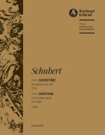 OUVERTURE D-DUR D 590 (ITAL.) ORCHESTRE