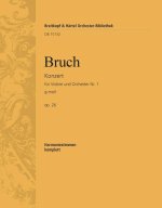 KONZERT FUR VIOLINE UND ORCHESTER NR. 1 OP. 26 -ENSEMBLE DE PARTITIONS