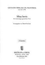 MISSA BREVIS SATB CHANT