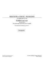 ENTFLIEH MIT MIR CHANT