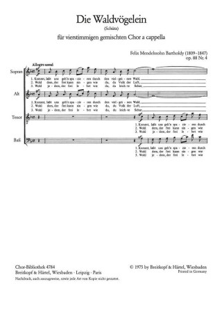 DIE WALDVOGLEIN