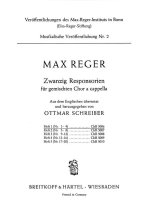 ZWANZIG RESPONSORIEN, HEFT 1