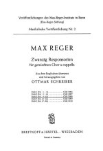 ZWANZIG RESPONSORIEN, HEFT 3