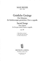 DREI MOTETTEN OP. 110