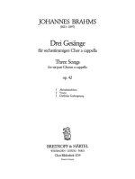 DREI GESANGE OP. 42