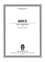 8 SYMPHONIES OP. 2 ORCHESTRE