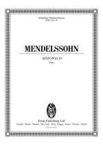 SINFONIA IV C-MOLL ORCHESTRE