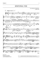 SINFONIA VIII D-DUR ORCHESTRE