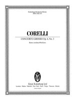 CONCERTO GROSSO C-MOLL OP. 6/3