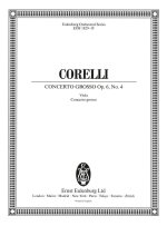 CONCERTO GROSSO D-DUR OP. 6/4