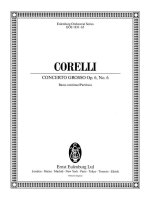 CONCERTO GROSSO F-DUR OP. 6/6