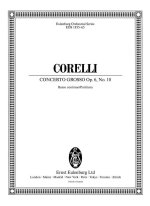 CONCERTO GROSSO C-DUR OP. 6/10