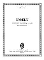 CONCERTO GROSSO F-DUR OP. 6/12
