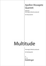 MULTITUDE (HOMMAGE A WITOLD LUTOSLAWSKI) MUSIQUE D'ENSEMBLE-PARTITION+PARTIES SEPAREES