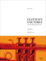 FESTIVITY FOR THREE -PARTITION+PARTIES SEPAREES