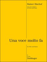 UNA VOCE MOLTO FA FLUTE TRAVERSIERE