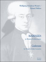 KADENZEN ZU MOZARTS VIOLINKONZERTEN