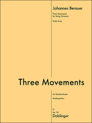 THREE MOVEMENTS FOR STRING ORCHESTRA