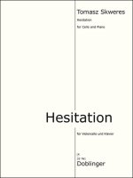 HESITATION FUR VIOLONCELLO UND KLAVIER VIOLON