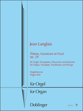 THEME, VARIATIONS ET FINAL OP. 28