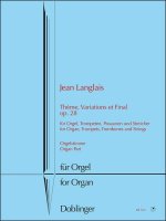THEME, VARIATIONS ET FINAL OP. 28