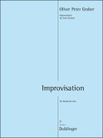 IMPROVISATION FUR KLARINETTE SOLO