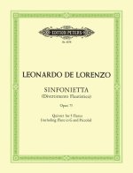 SINFONIETTA (DIVERTIMENTO FLAUTISTICO) -ENSEMBLE DE PARTITIONS