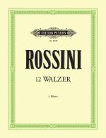12 WALTZES FLUTE TRAVERSIERE-PARTITION+PARTIES SEPAREES