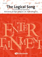 THE LOGICAL SONG ENSEMBLE DE CUIVRES -PARTITION+PARTIES SEPAREES
