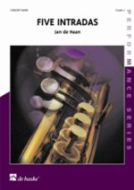 FIVE INTRADAS ENSEMBLE DE CUIVRES -PARTITION+PARTIES SEPAREES